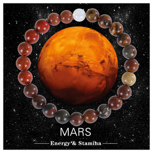 Wholesale Custom Elastic Earth <b>Beads</b> <b>Bracelet</b> Jewelry Stone <b>Bracelet</b> <b>Men</b> String Eight Planets Natural Stone <b>Bracelet</b> - Product Image 4