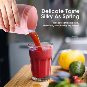 Utensilio de <span class=keywords><strong>Cocina</strong></span>, Mini Exprimidor de Frutas Eléctrico Portátil USB Plegable, Licuadora de Frutas Portátil - Product Image 3