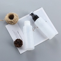 Petites flacons pulvérisateurs PEHD en plastique de 10ml 20ml 50ml 100ml Flacon pulvérisateur désinfectant en spray chloroforme pour liquide épais