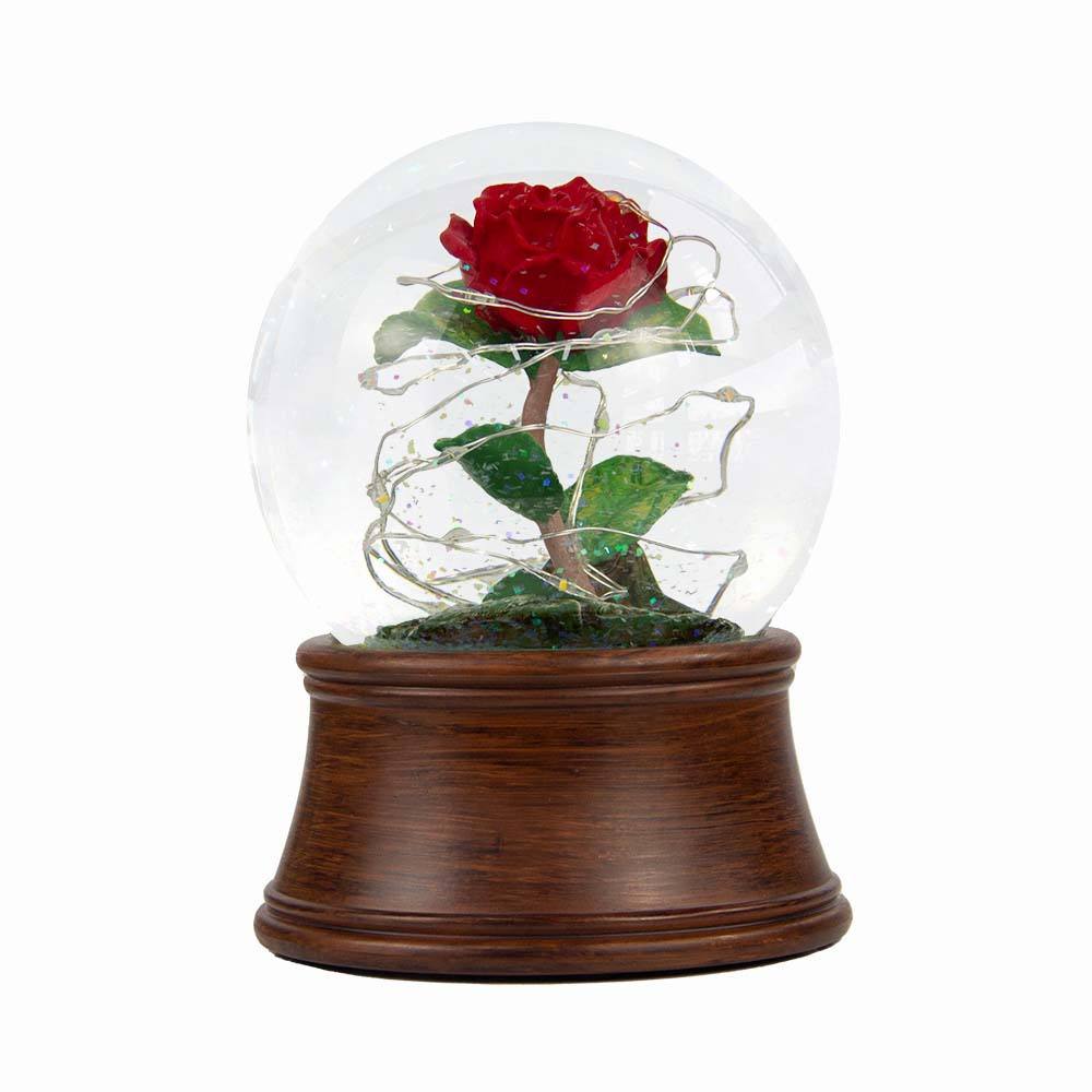 Rose Water Globes - Elegant Snow Globes for Valentine's Day, image size:1000x1000