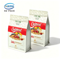 HZ PACK Vierkante Bodem Ritszakje Havermout Gedroogd Fruit Eiwitpoeder Voedsel Snack Melk Vochtbestendige Voedselveilige Verpakking