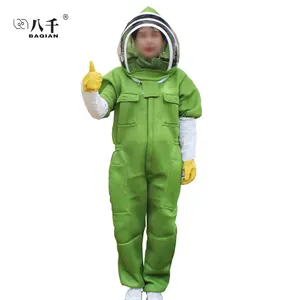 Full Body 3D Air Cotton Professional Beekeeping Clothing Suit Thick Breathable Bee Suit