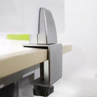 SEVILO SWL.1241-A1 Cloisons de séparation de bureau en alliage d'aluminium, support à pince résistant à la corrosion, peinture multicolore