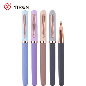 Yiren चिकनी लेखन लेखन पेन कार्यालय के लिए व्यक्तिगत लोगो रोलर पेन कार्यालय - Product Image 6