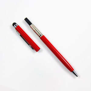 Morden Стиль 2 в 1 Многофункциональный стилус сенсорный экран металлическая шариковая ручка с пользовательским логотипом - Product Image 5