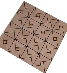 Autocollants auto-adhésifs en or <span class=keywords><strong>brossé</strong></span> autocollants à peler et à coller pour carreaux de mur - Product Image 6