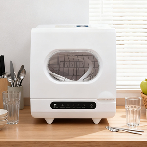 Lave-vaisselle électrique portable automatique pour cuisine, maison, hôtel, voiture, mini lave-vaisselle avec prise intégrée NHD01008 - Product Image 1