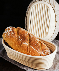 Rattan Bread Proof ing Basket Set Runde 10 ''Sauerteig Proof ing Basket für Brothers tel lungs werkzeuge Zubehör - Product Image 6
