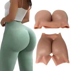 Tummy Slimming 3400g Fake Buttock 2.6cm Thickness Silicone Buttocks Bum and Butt <b>Hip</b> Enhancer <b>Padded</b> Pants <b>for</b> Women - Product Image 3