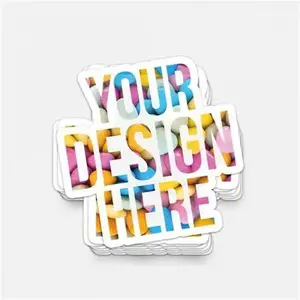 Tùy chỉnh Vinyl Sticker không thấm nước dính Sticker PVC Logo Sticker