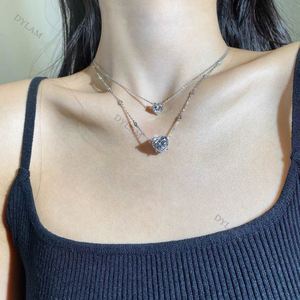 Collar con Colgante de Corazón Dylam, Joyería Fina de Lujo con Diamantes para Mujer, Collar de Plata de Ley 925, Gargantilla para Boda, Superventas - Product Image 5