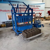 Machine automatique de fabrication de briques standard à faible investissement / Machine de fabrication de briques autobloquantes