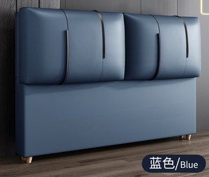 Ensemble de <span class=keywords><strong>chambre</strong></span> à coucher de luxe moderne, meubles en bois massif, plateforme doublée, cadre de lit, tête de lit, slette - Product Image 4