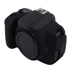 Yuer — étui de protection en Silicone, souple et personnalisé, OEM, pour <span class=keywords><strong>Canon</strong></span> <span class=keywords><strong>EOS</strong></span> <span class=keywords><strong>650D</strong></span>/700D, accessoires d'appareil photo, livraison directe, prix d'usine - Product Image 1