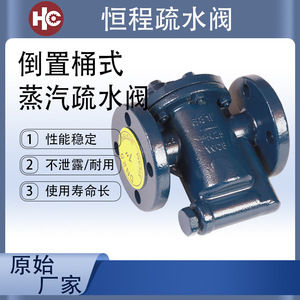Trampa de Vapor de Cilindro Invertido de Acero Fundido con Brida 681F 682F con PN25, Tipo Cubeta Invertida, Componente Industrial - Product Image 3