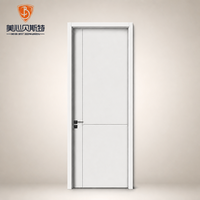 Porte intérieure en bois sur mesure Mexin avec cadre pour chambre, appartement, hôtel, bureau, rénovation