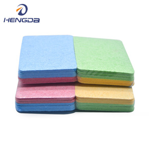 Éponge rectangulaire compressée en pulpe de bois Hengda pour la vaisselle, le nettoyage, l'absorption et le dégraissage des casseroles - Product Image 3