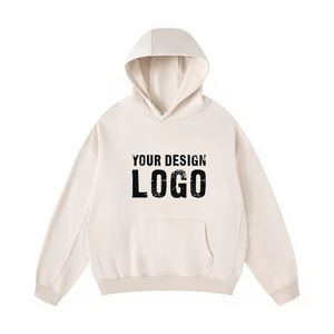 Sudaderas con Capucha para Hombre de Alta Calidad, Estilo Casual, 350g, Felpa Francesa, Tallas Grandes, Logotipo Personalizado, Hombros Caídos, Estilo Deportivo, Holgadas - Product Image 1