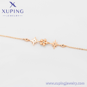 Xuping-Pulseras <span class=keywords><strong>de</strong></span> mano <span class=keywords><strong>de</strong></span> estilo europeo <span class=keywords><strong>para</strong></span> mujer, joyería femenina <span class=keywords><strong>de</strong></span> transmisión en vivo, color dorado <span class=keywords><strong>de</strong></span> 18K, oferta semanal, A00823232 - Product Image 6