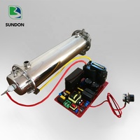 20g 30g 50g 100g 200g Profession elle Wasser kühlung Ozon Quarz rohr Ozon generator Zubehör für die Wasser aufbereitung