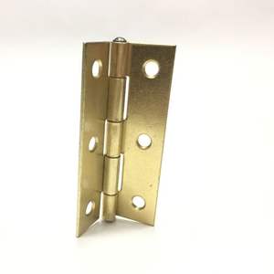 Bisagras estrechas de zinc sólido con acabado BP de 51 mm x 29 mm, diseño tradicional para montaje en pared en baños y cocinas, fácil instalación. - Product Image 2