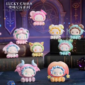 Venta al por mayor, nuevo, 100% oficial, 12 piezas/set, Lucky Emma Hey Zodiac Series, figuras de frijoles, caja sorpresa, adornos coleccionables para el hogar, mini juguetes - Product Image 6