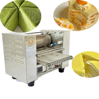 Machine automatique commerciale de gâteau de crêpe de Mille nouvelle peau de crêpe de fabricant de crêpe de condition avec le moteur prix concurrentiel