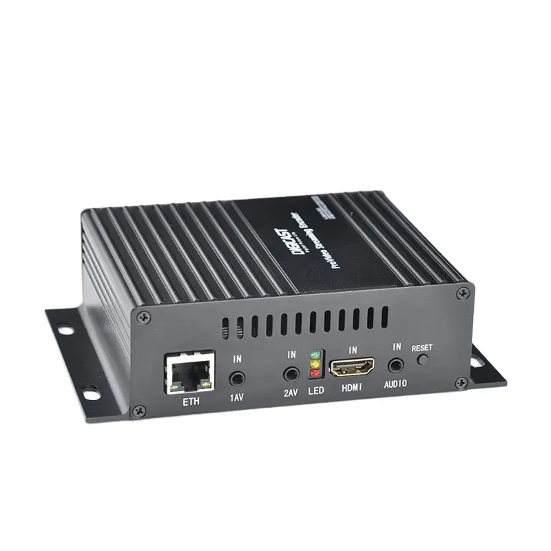 DMB-8900A h265 45/60pfs Premium ha fornito il DMI + 2 * AV + 3.5mm CVBS del codificatore di Streaming IPTV H del codificatore a TS sopra il codificatore del IP con il multi-protocollo