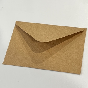 Tùy chỉnh 5x7 kích thước 100 gói Kraft mini Thư Lưu ý trống Thiệp mời và phong bì - Product Image 6