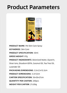 YEGBONG Semprotan Pereda Kulit Hewan Peliharaan 50ml Pereda Gatal Cepat Formula Lembut Khusus untuk Anjing dan Kucing - Product Image 6