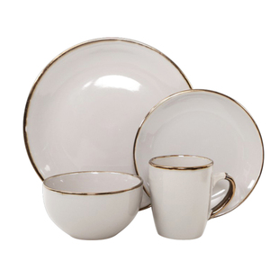 Ensembles de dîner chinois/ensembles de <span class=keywords><strong>vaisselle</strong></span> en céramique de couleur unie/ensembles de dîner en <span class=keywords><strong>porcelaine</strong></span> de noël ensemble de dîner en céramique 16 pièces - Product Image 2