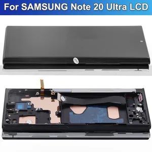 Đối Với <span class=keywords><strong>Samsung</strong></span> Note20 Siêu 5G Hiển Thị Màn Hình Cảm Ứng Thay Thế Cho <span class=keywords><strong>Samsung</strong></span> Note 20 Siêu 5G N986U <span class=keywords><strong>LCD</strong></span> Hiển Thị Với Khung - Product Image 4