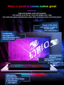Ordenador portátil para estudiantes, notebook de 2022 Core i7 fino y ligero con alta configuración, Super 2070 tarjeta gráfica/8G, novedad - Product Image 5