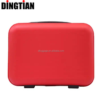 Mini Valise Rigide en Plastique pour Cosmétiques, Sac de Voyage à Roulettes pour Maquillage 12 Pouces, Boîte de Transport Rigide en PP Imperméable pour Cadeau, Vente en Gros