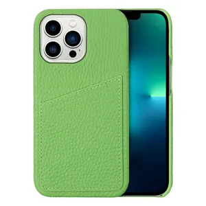 2023 Hot Designers Custom Luxe Lederen Mobiele Telefoon Lederen Etui Set Voor Iphone 12 13 14 Telefoon Pro Max Case