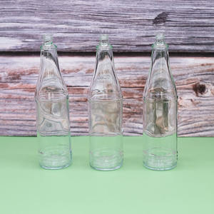 Botellas de vidrio para salsa caliente, mini botellas vacías de salsa de tomate, <span class=keywords><strong>tabasco</strong></span> con tapa de plástico, 150ml y 180ml, venta al por mayor - Product Image 1