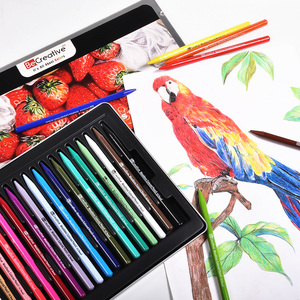 Juego <span class=keywords><strong>de</strong></span> 24 lápices <span class=keywords><strong>de</strong></span> <span class=keywords><strong>colores</strong></span> ACS, herramienta artística Be Creative, lápices sin madera para artistas y aficionados - Product Image 4