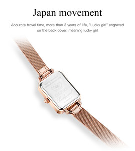 นาฬิกาควอตซ์แฟชั่น 6624 <span class=keywords><strong>ส</strong></span>ุดหรู ช้อปปิ้ง<span class=keywords><strong>ออนไลน์</strong></span> นาฬิกาผู้หญิงแบบกำหนดเอง ผลิตในจีน นาฬิกาผู้หญิงสวย ชุดกล่องของขวัญ - Product Image 5