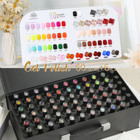 BORN PRETTY PRO Ensemble de Vernis Gel Boîte de 15ml Collection Sans Cruauté Sans Hema 60 Couleurs Ensemble de Vernis Gel pour Ongles Soak Off