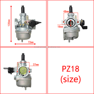 (พร้อมสต็อก) 16100-GCF-672 PZ18คาร์บูเรเตอร์สำหรับ1997-2004 <span class=keywords><strong>Honda</strong></span> <span class=keywords><strong>CD70</strong></span> XR70R CRF70F XR70 CRF70 PB12H PB12J PB12K Carb - Product Image 6