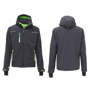 Talla XXXL Chaqueta 'SPACE' en Gris/Verde Accesorios Exteriores - Product Image 1