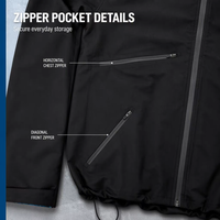 Veste à capuche réversible zippée pour homme, imperméable, à carreaux, motif patchwork, longueur décontractée pour l'hiver, taille M-L