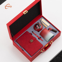 Boîte en papier rigide magnétique de luxe avec doublure en éponge mate, logo personnalisé, pour gobelet isotherme, carnet, emballage cadeau promotionnel d'entreprise