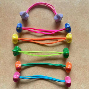 MYLULU Yiwu agente venta al por mayor hecho a mano Multi colores <span class=keywords><strong>cord</strong></span>ón elástico utilizado para aldaba bola lazos para el cabello hacer manualidades DIY - Product Image 4
