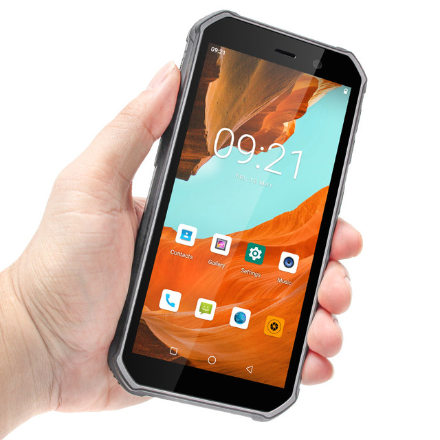 Rugged Smartphone 5.5 Inch IP68 Waterproof 4G LTE NFC Android 13 6GB RAM 128GB ROM