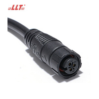 LLT – connecteur de câble électrique étanche, prix d'usine M12 110V 10A 2 broches 3 broches IP65 IP67