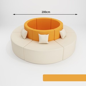 Divano da divano in pelle a forma <span class=keywords><strong>di</strong></span> S sofà per ufficio pubblico della Lobby dell'hotel della banca dell'ospedale - Product Image 6