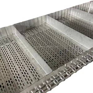 Factory Directly Supply Food Grade Link Chain Belt Stainless Steel 304/316 Wire Mesh Conveyor Belts