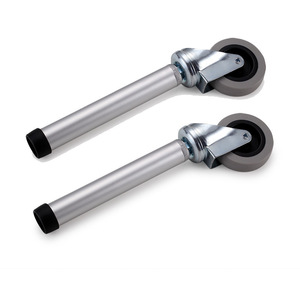 Fushide Walking Aid Leg Tube Accessories Aluminum Alloy <b>Wheel</b> <b>Replacement</b> Parts For Mobility Devices - Product Image 1