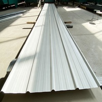 22 24 26 Gauge Farbig Lackierte Gewellte Metall-Stahlblechdachplatten YX 840 Einschichtige Farbstahlplatte PPGI Metallblech